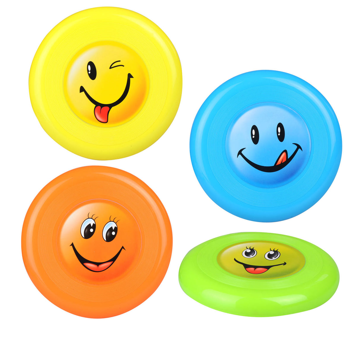 Frisbee Lobbes con faccina sorridente