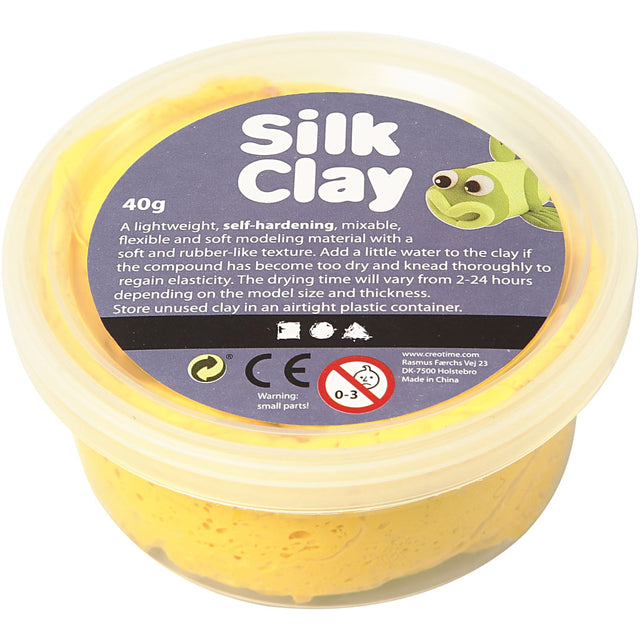Argilla di seta https: www.cchobby.nl Silk-Clayr-Yellow-40-gr-1-doosje