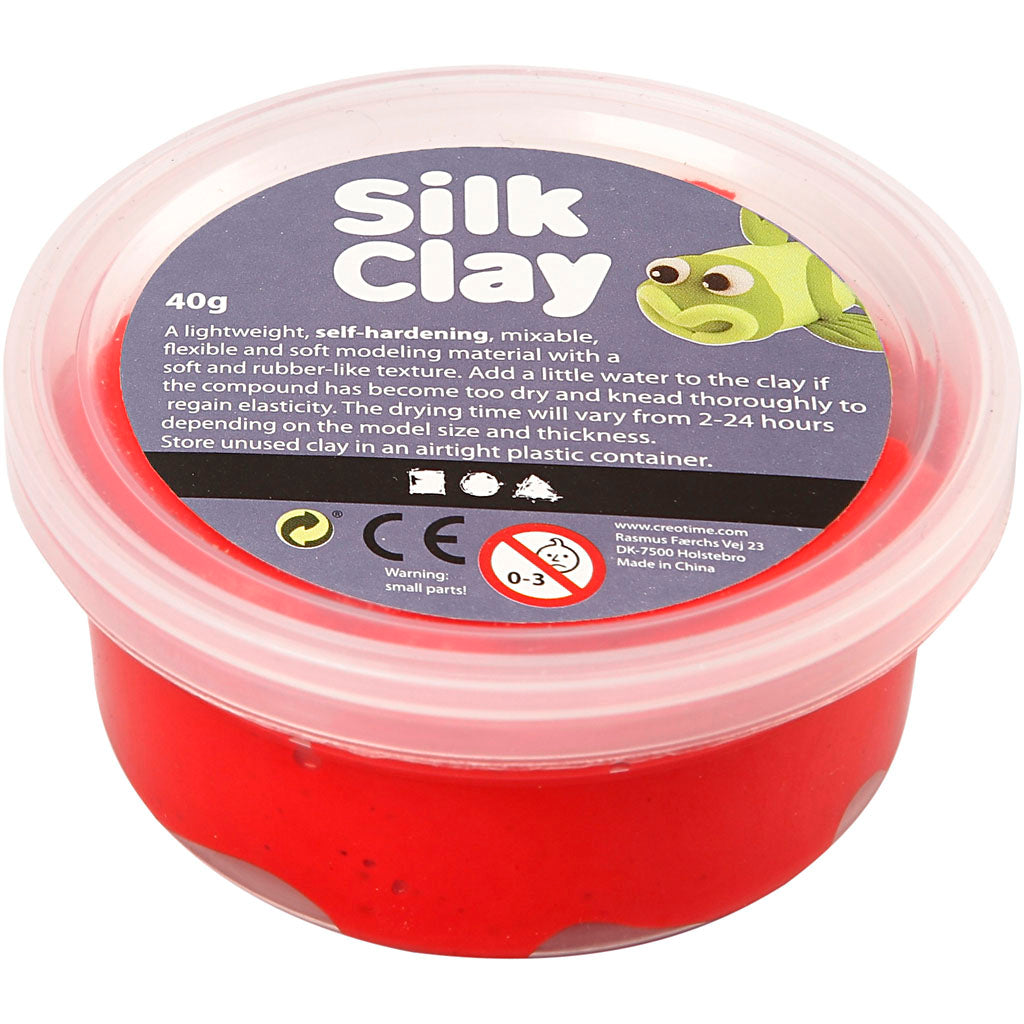 Argilla di seta https: www.cchobby.nl Silk-clayr-red-40-gr-1-doosje