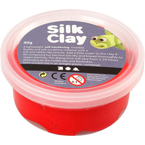 Argilla di seta https: www.cchobby.nl Silk-clayr-red-40-gr-1-doosje