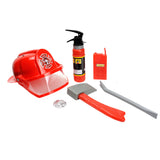 Set pompiere deluxe con casco