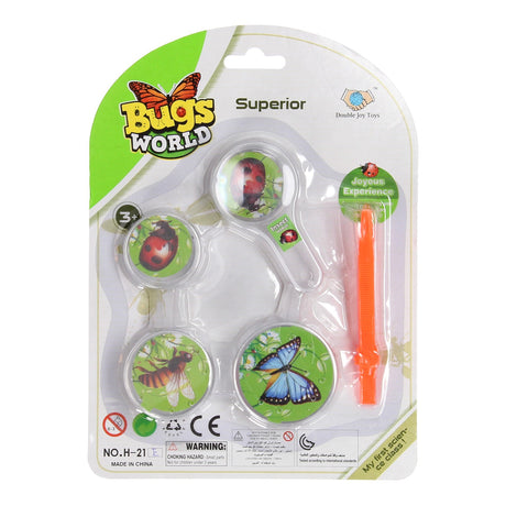 Set osservazione insetti Bugs World, 5 pezzi