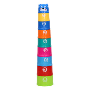 Giocattoli Lobbes ad es. torre impilabile, 9 pz.