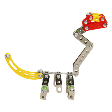 Set da costruzione dinosauro in metallo, 122 pz.