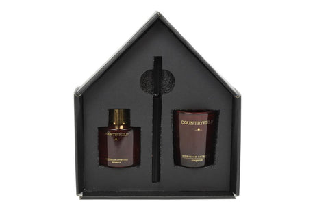 Candela profumata in confezione regalo Countryfield Elegance xs