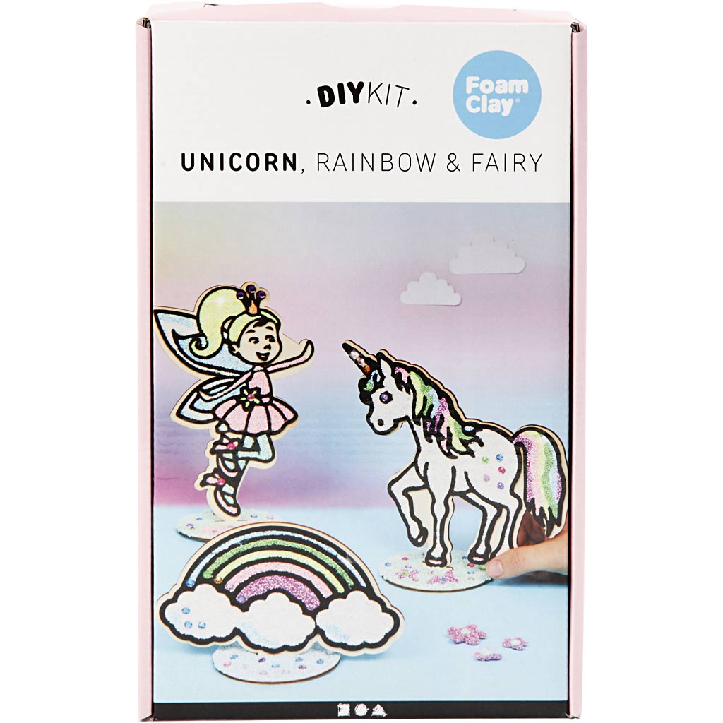 Unicorno in argilla espansa, 1 set