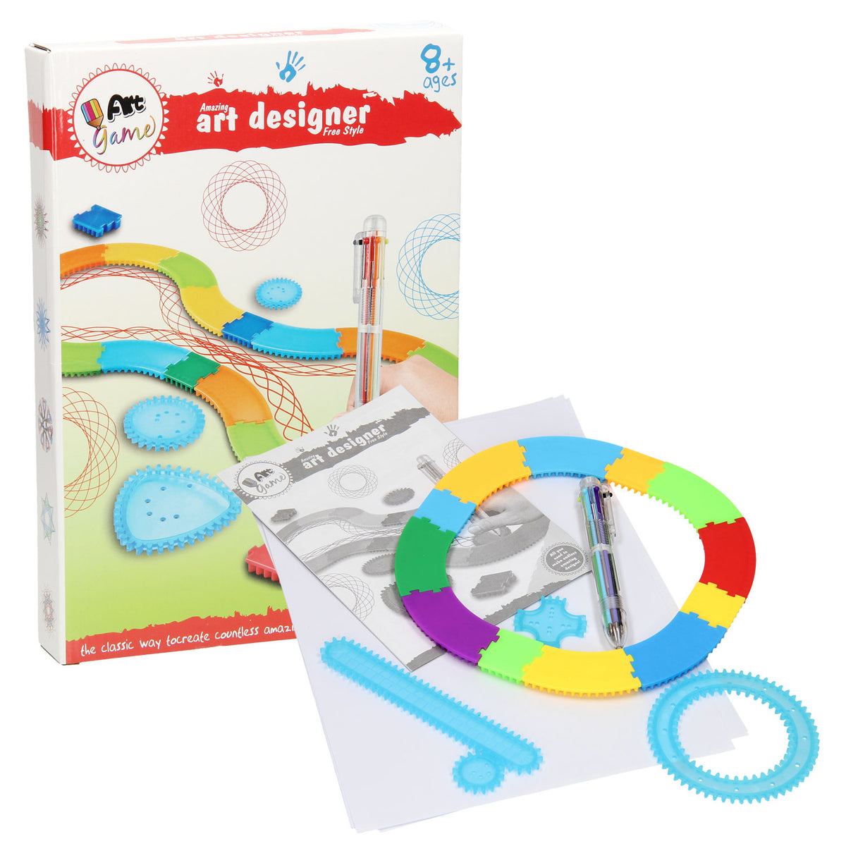 Set di caratteri a spirale