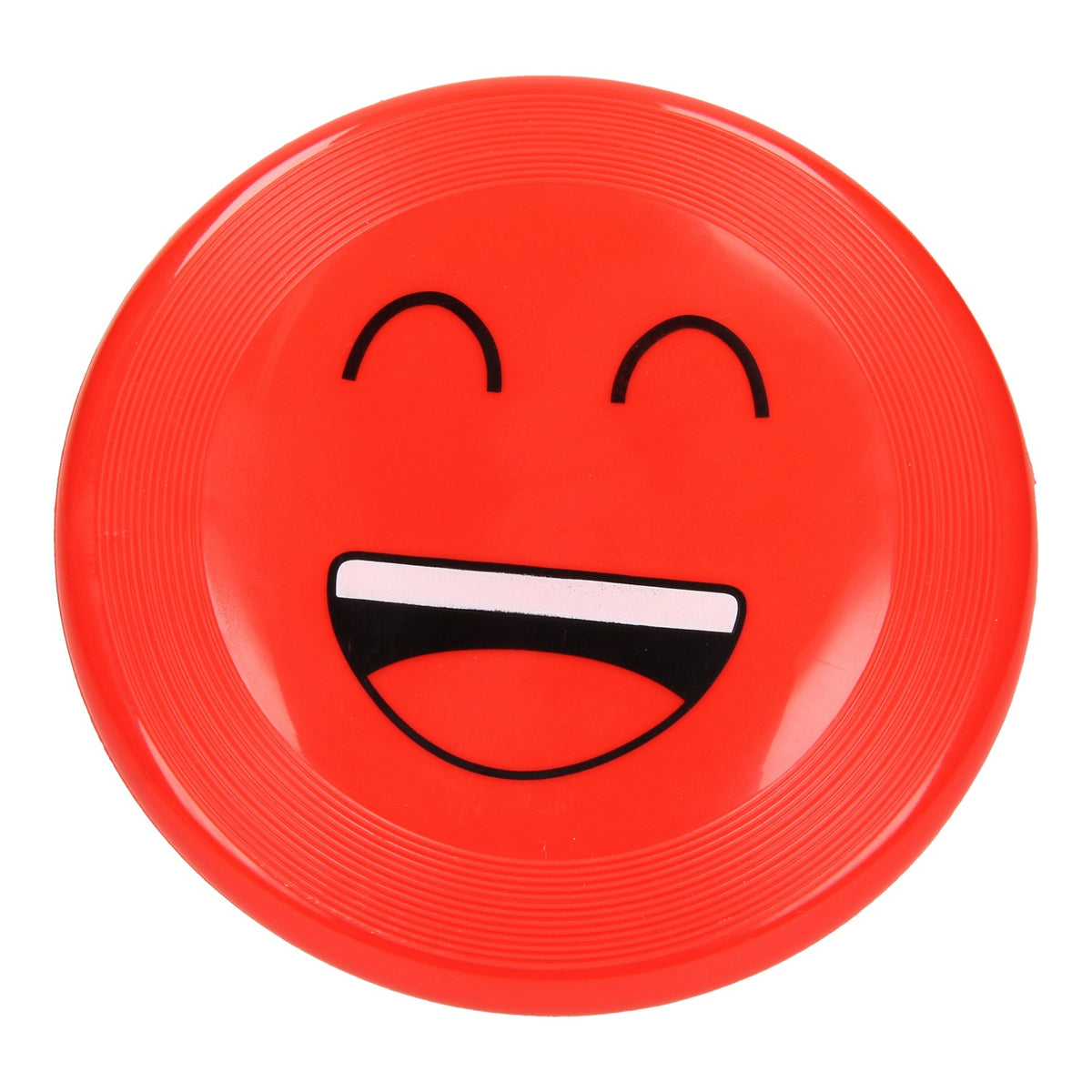 Faccina sorridente del frisbee
