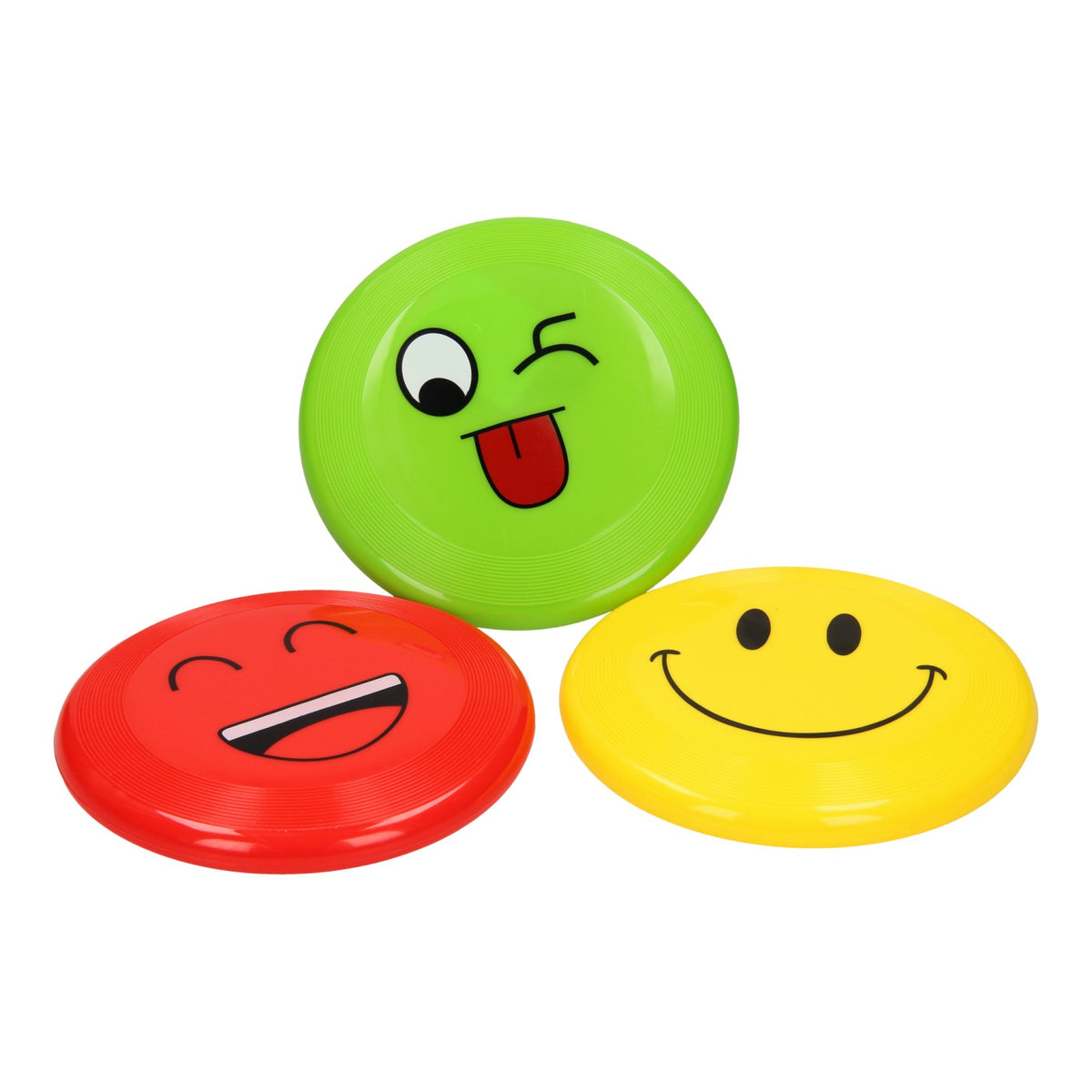 Faccina sorridente del frisbee