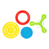 Set frisbee Lobbes, 4 pezzi.
