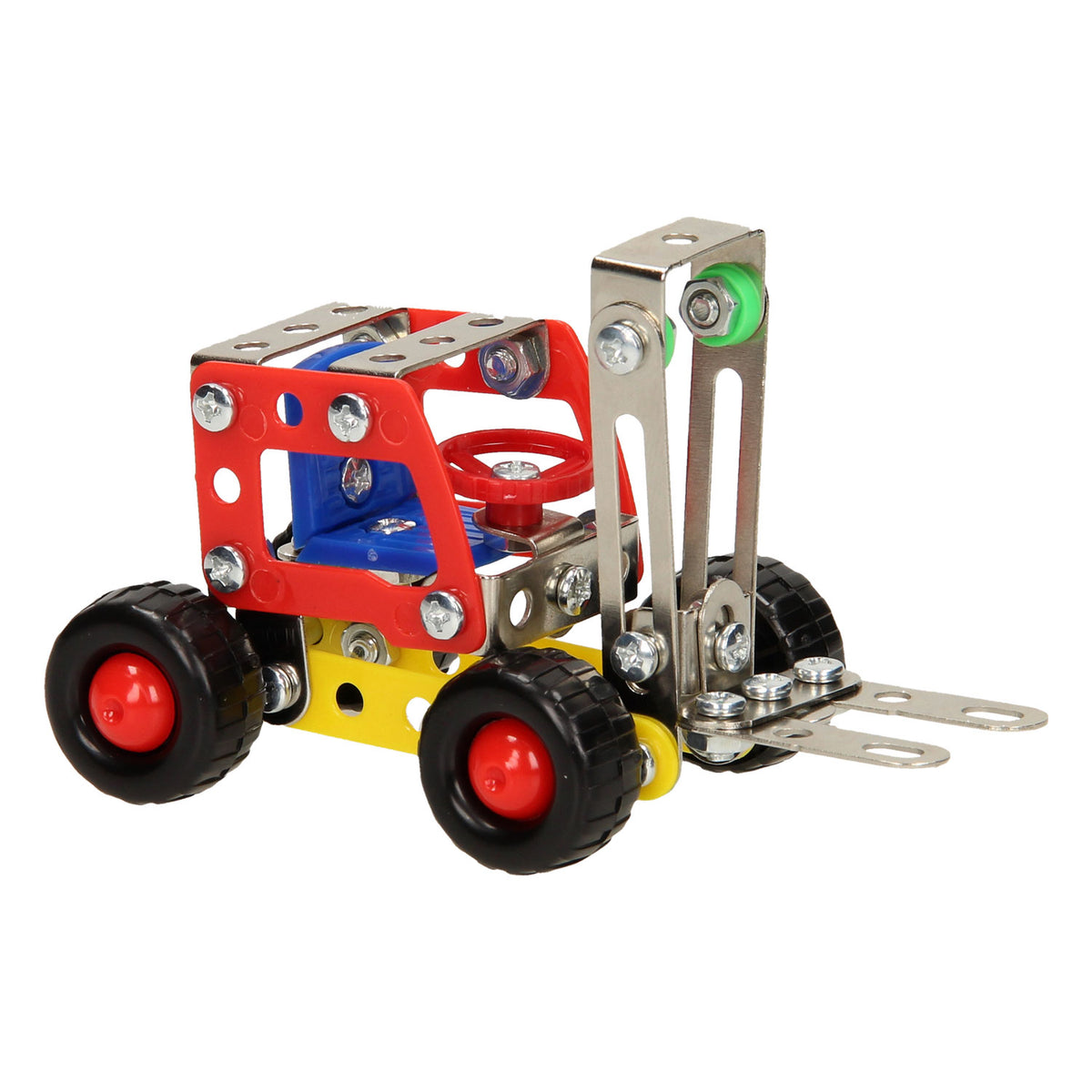Set da costruzione in metallo - carrello elevatore, 88 pz.