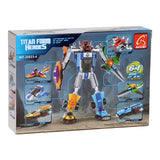 Set da costruzione Titan Heroes - verde spaziale, 51 pz.
