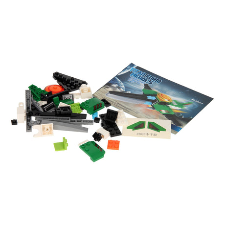 Set da costruzione Titan Heroes - verde spaziale, 51 pz.