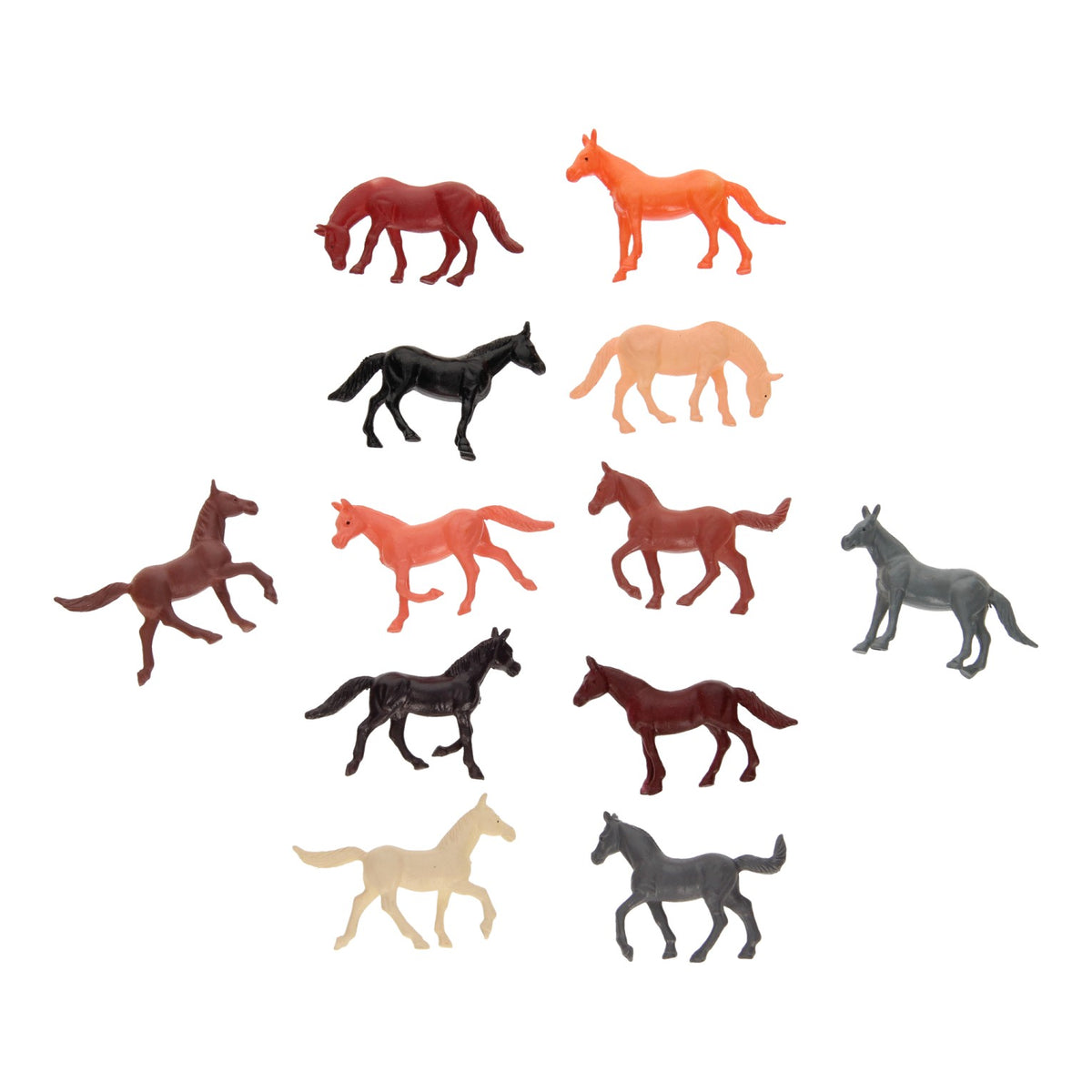Cavalli, 12 pezzi.