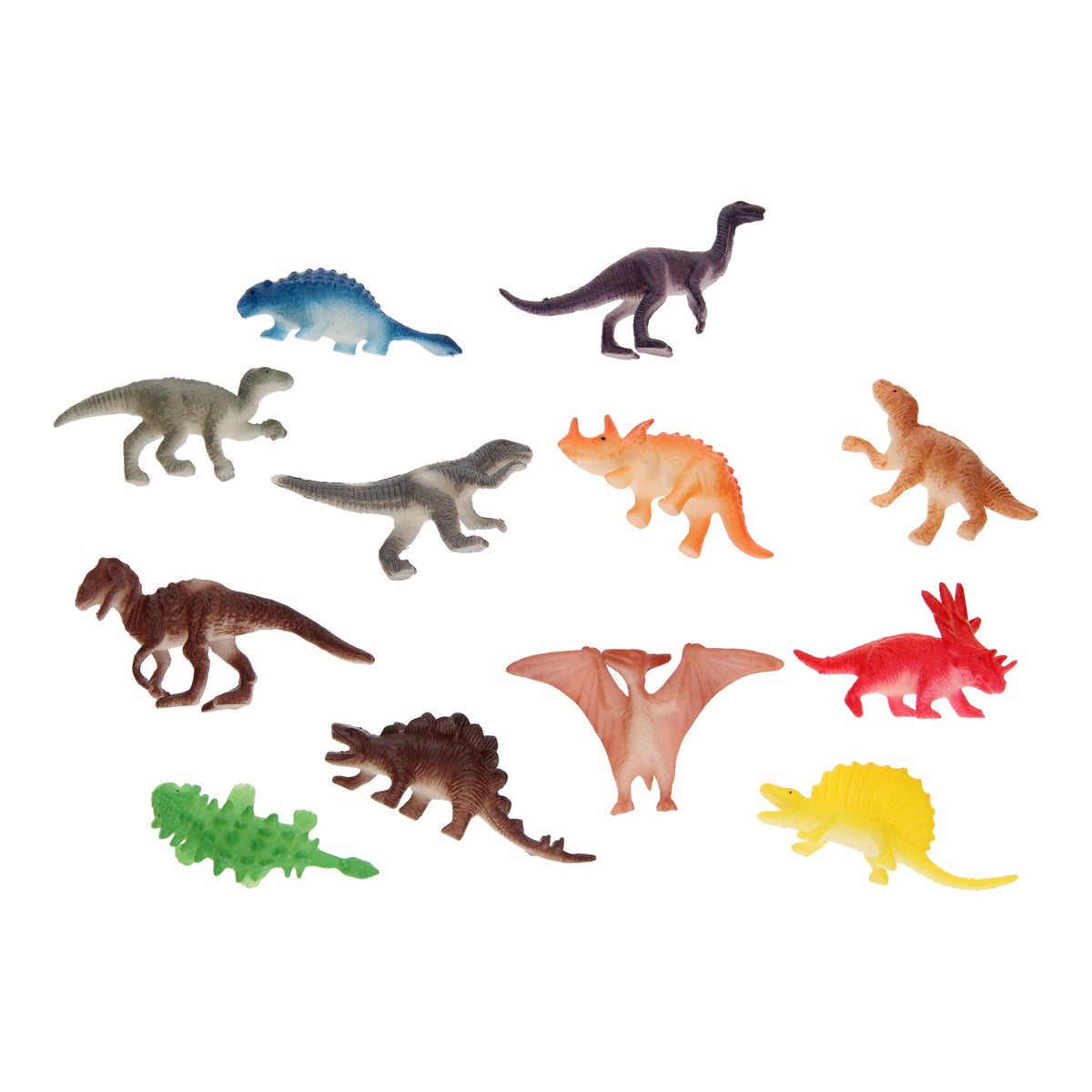 Dinosauri, 12 pezzi.