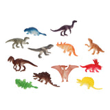 Dinosauri, 12 pezzi.
