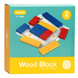 Puzzle in legno QI, livello 2