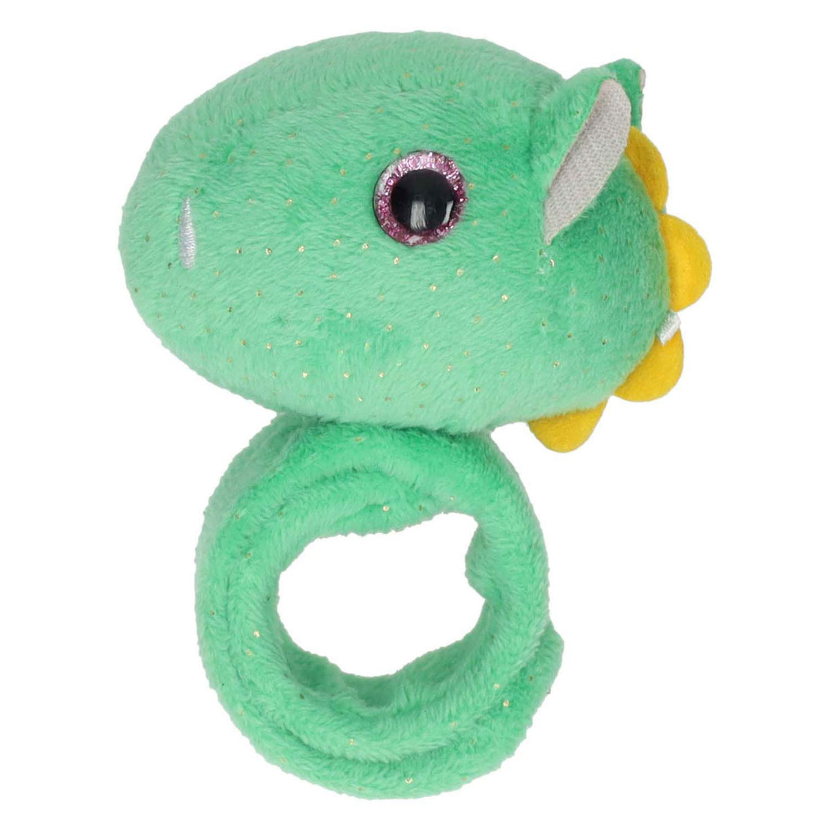 Bracciale in peluche con dinosauro