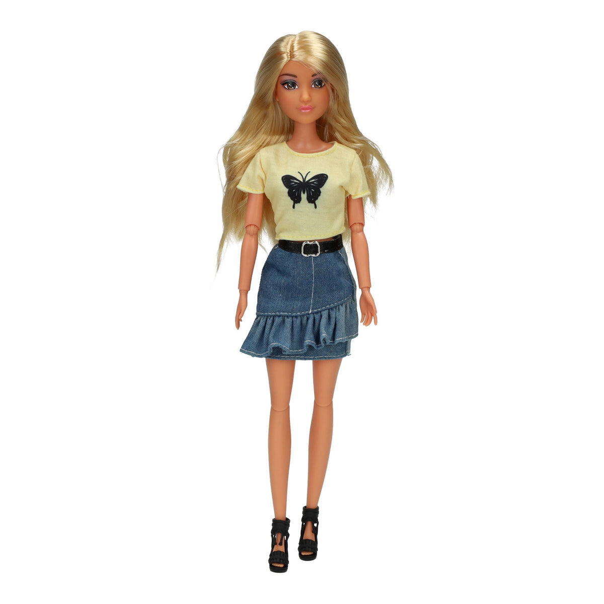 Farfalla primaverile della serie jeans moda pop