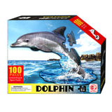 Puzzle a forma di delfino, 100 pz.