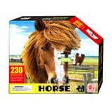 Puzzle a forma di cavallo, 320pz.