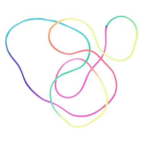 Corda per dita arcobaleno