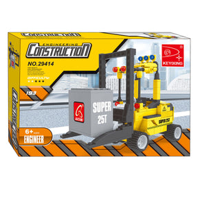 Kit di costruzione per la costruzione di carrelli elevatori - 195 pezzi.
