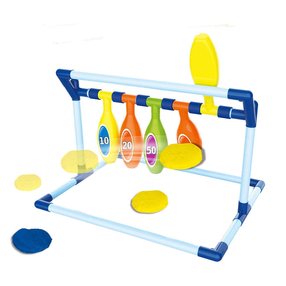 Gioco di lancio con bersaglio a punti