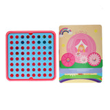 Lobbes Toys BV Gear Set Giocattoli Educativi Rosa 20 Pezzi Colorati Creativi.