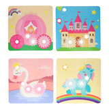 Lobbes Toys BV Gear Set Giocattoli Educativi Rosa 20 Pezzi Colorati Creativi.