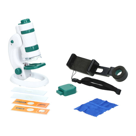 Lobbes giocattoli pe set microscopio verde