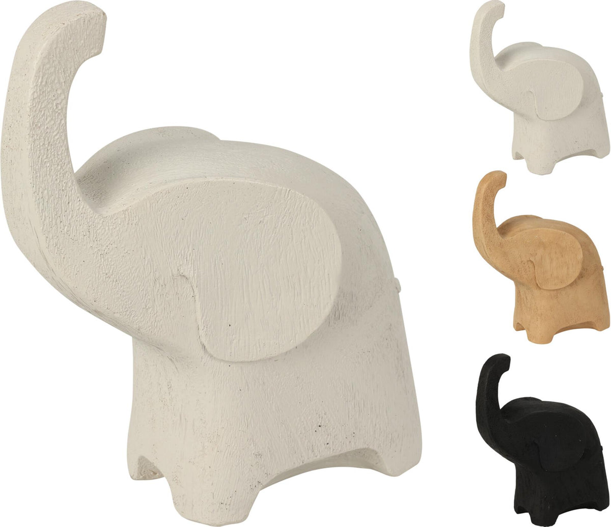Cosydecor decoro elefante 20cm 3 assortiti
