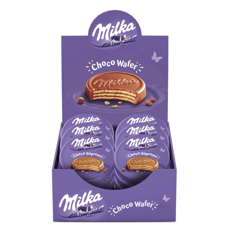 Wafer al cioccolato Milka singolo (30x 30gr)
