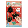 Grafix Christmas 9 pendenti arcobaleno da grattare 8,5 cm