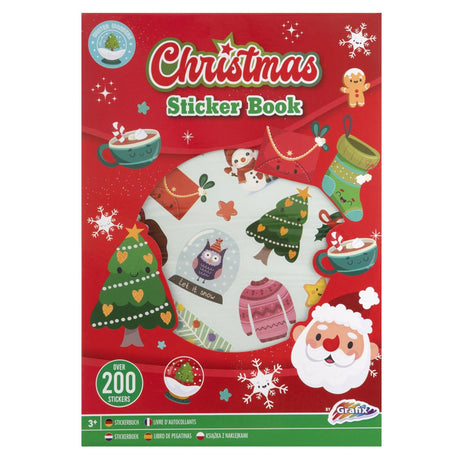 Libro di adesivi Grafix A4 8 pagine