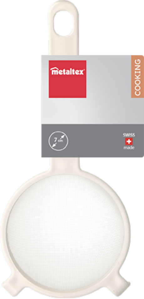Setaccio in plastica Metaltex con rete in plastica da 7 cm