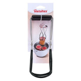 Sollevatore per pentole Metaltex 22x8,5 cm argento nero
