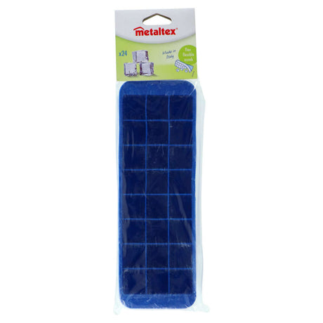 Vaschetta per cubetti di ghiaccio flessibile Metaltex blu