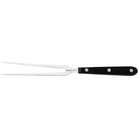 Forchetta professionale Metaltex 28,5 cm in acciaio inox nera