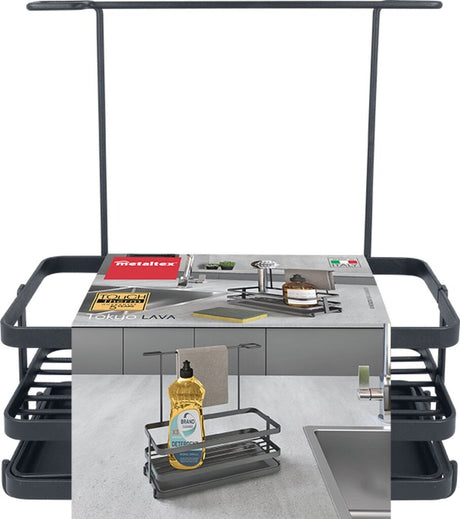 Tomado-metaltex tokyo line organizer lava touchtherm nero
