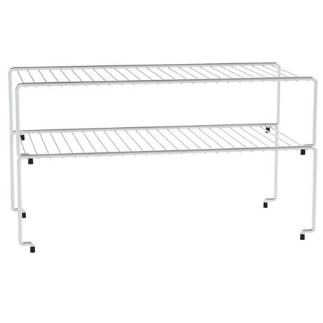 Metaltex sky space vincitore 2 piani 47x23x26 cm argento