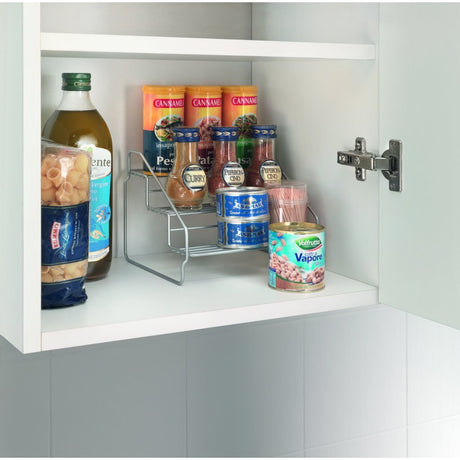 Scala per erbe aromatiche Metaltex 20x18x15 cm argento