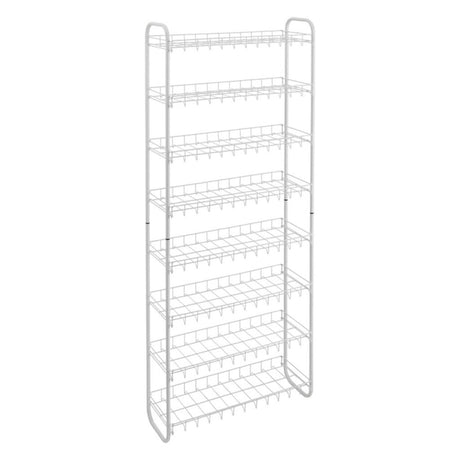 Scarpiera Metaltex 8 livelli 64x23x165 cm bianca