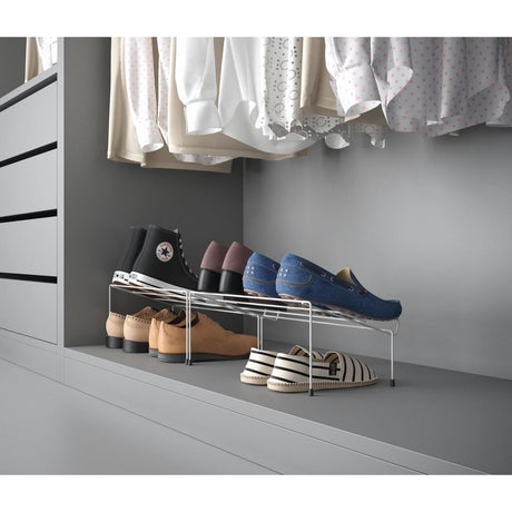 Scarpiera Metaltex cipok 42x24x17 cm 2 pezzi bianco