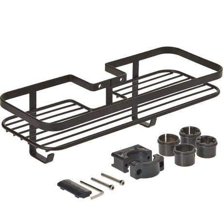 Piatto doccia Metaltex 29x11x9 cm nero opaco