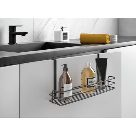 Appendiabiti da bagno Metaltex 34x11x17 cm nero
