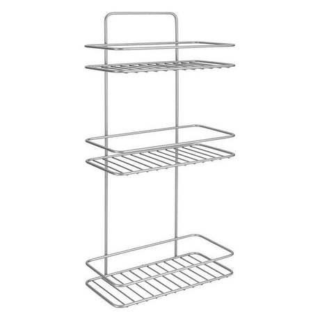 Piatto doccia reflex Metaltex 3 livelli 23x13x57 cm argento