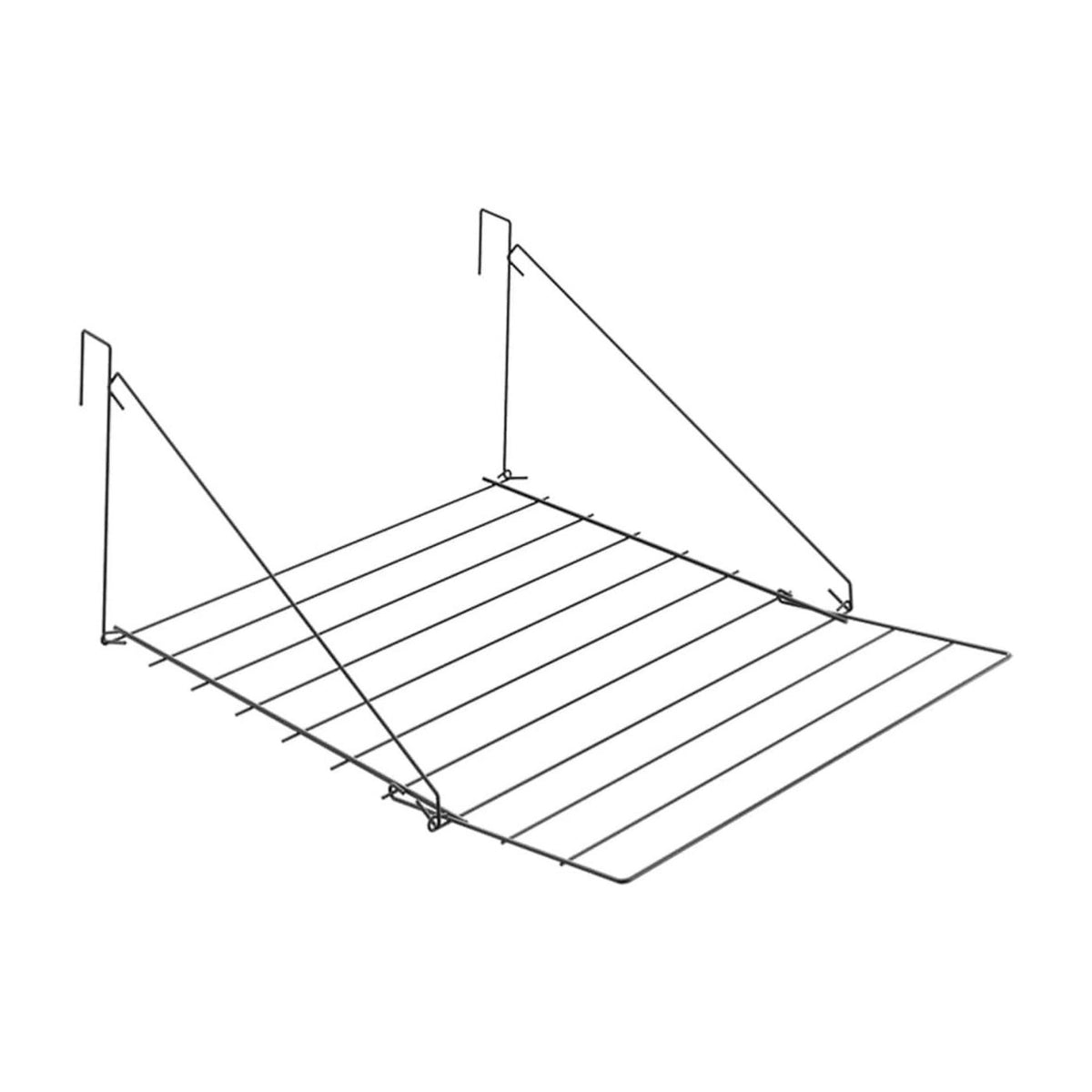 Metaltex tomado - stendibiancheria breda - lunghezza di asciugatura 7 metri - da appendere al radiatore, alla porta, alla parete della doccia o al balcone - nero opaco