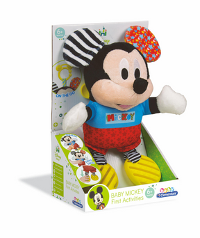 Clementoni disney baby mickey pluchen knuffel