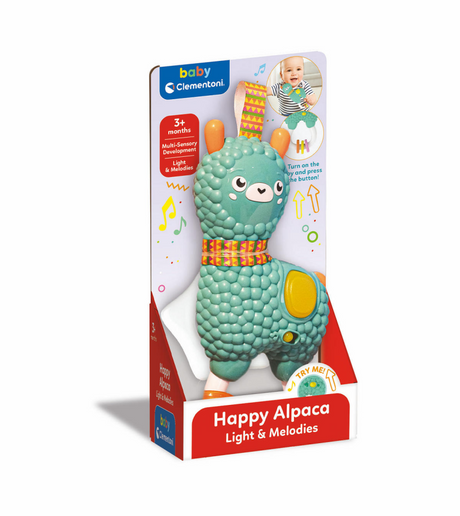 Clementoni baby allegro sonaglio in alpaca con luci e suoni